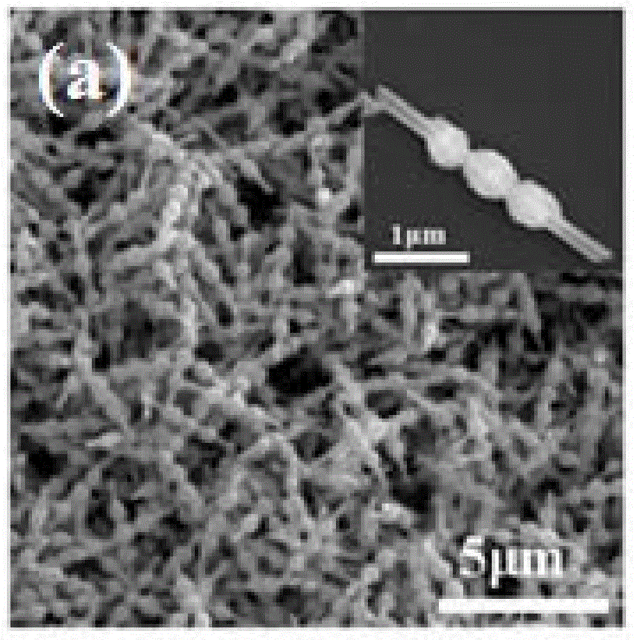 A kind of gourd string structure cadmium-tellurium heterojunction photocatalytic composite material and preparation method and use