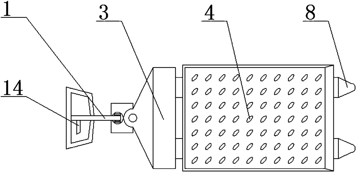 Novel loading, unloading and handling mechanical device special for multi-function forklift