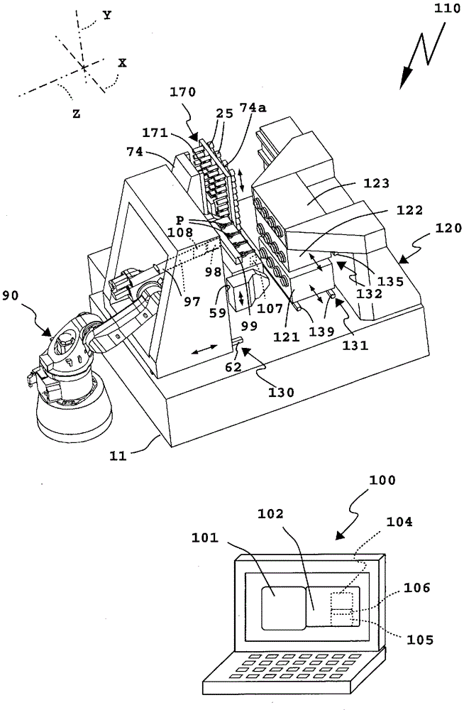 Machine tool having a number of multispindle spindle assemblies