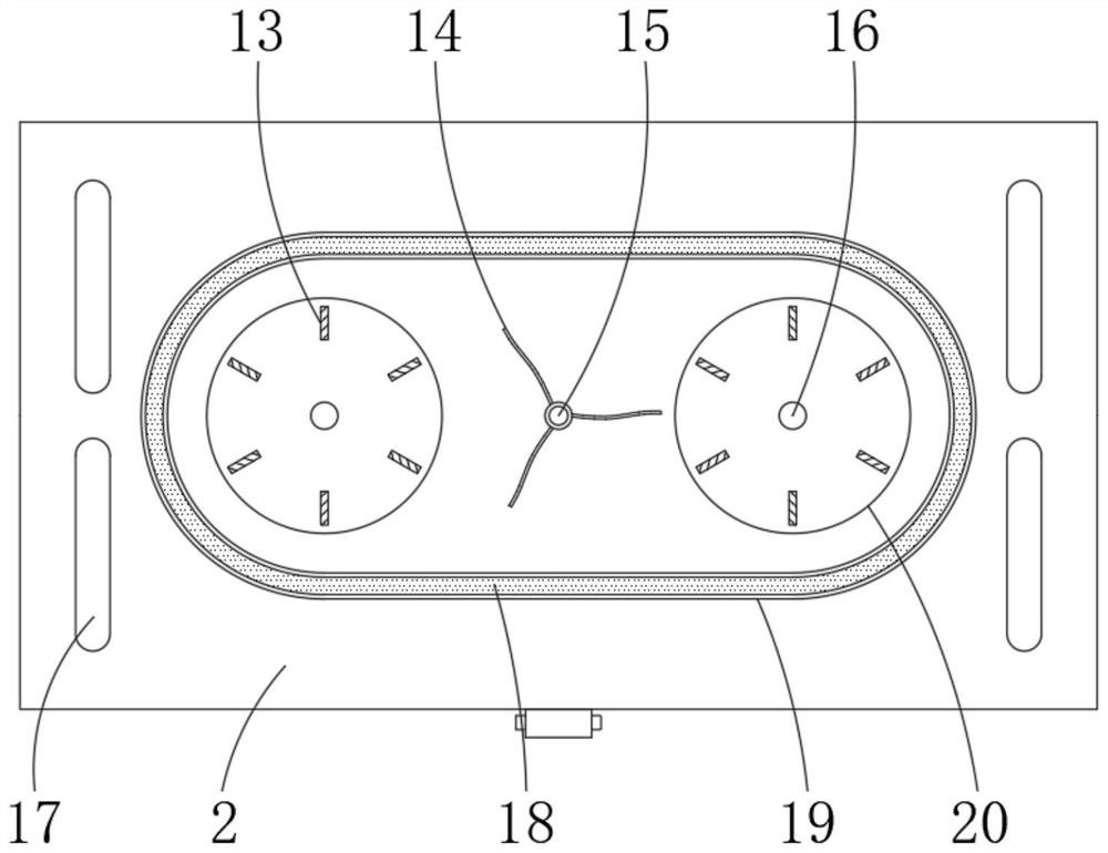 Dough waking-up device convenient for temperature control