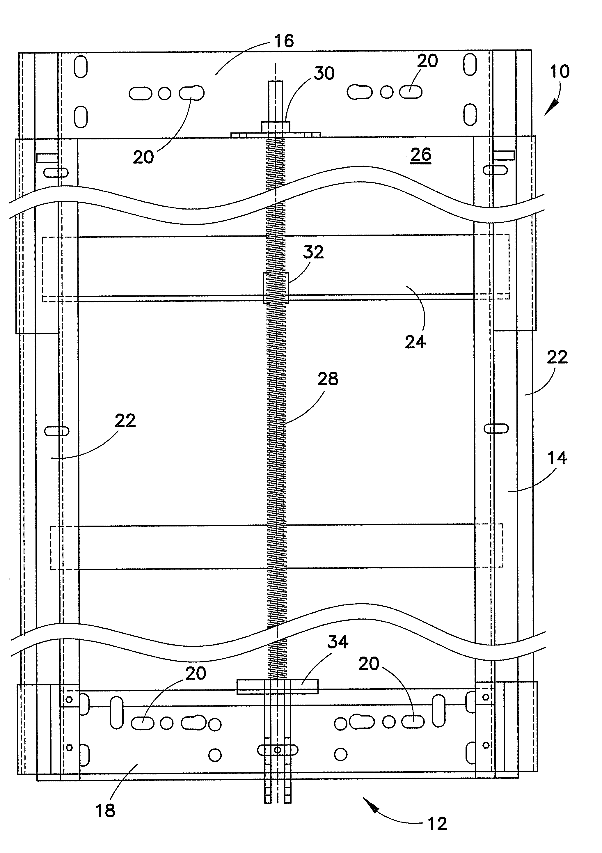 Goal height adjuster lock