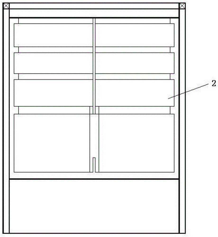 Urban subway n-shaped double-shaft and double transverse passage plane arrangement system