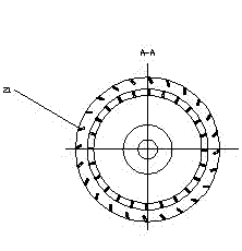 Air-swept efficient vertical roller mill