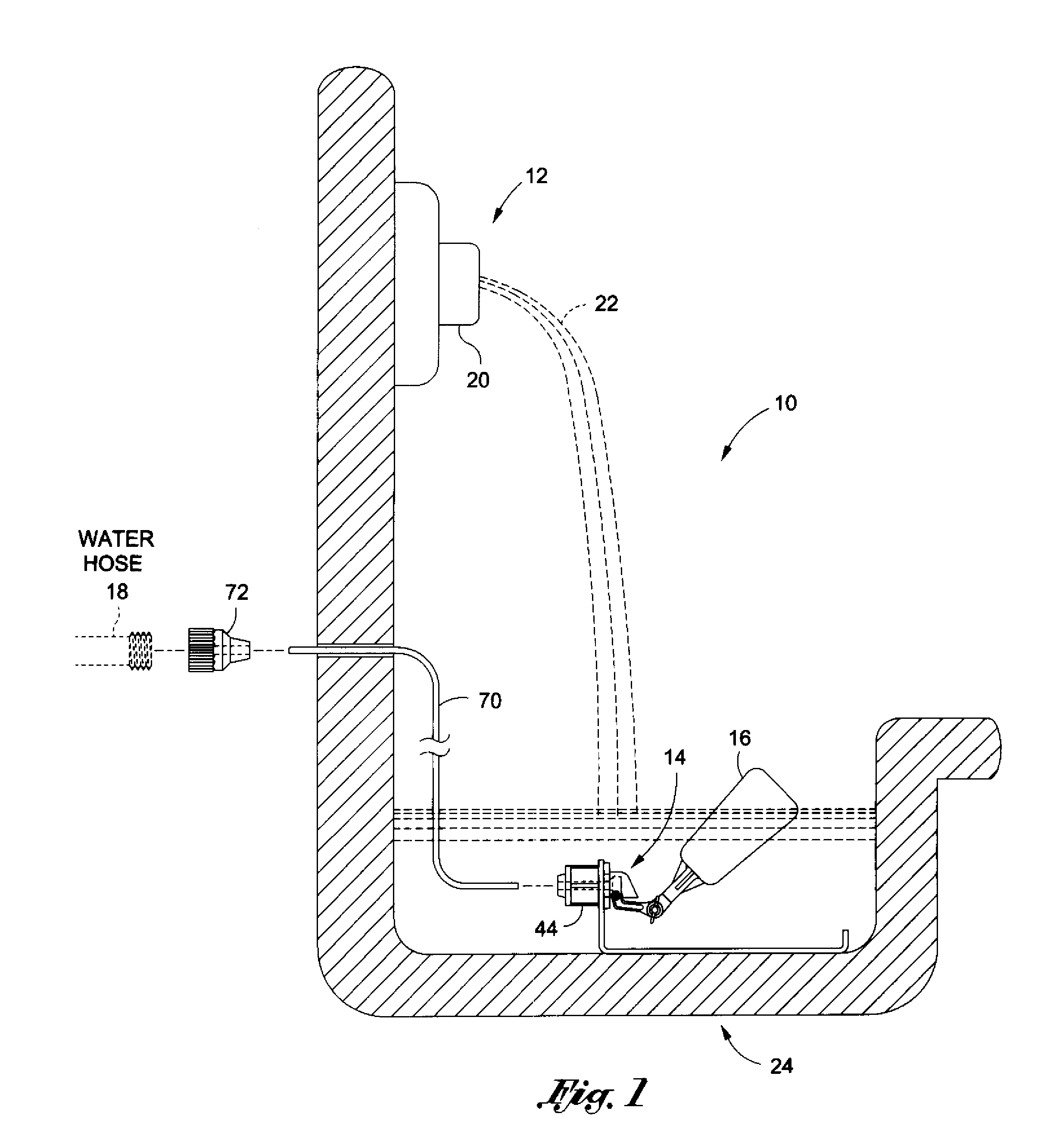 Fountain autofill valve kit