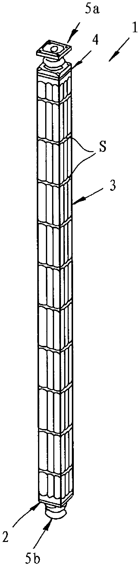 Fuel rod storage device