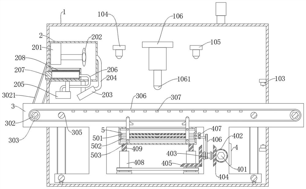 Detection device for precision hardware production