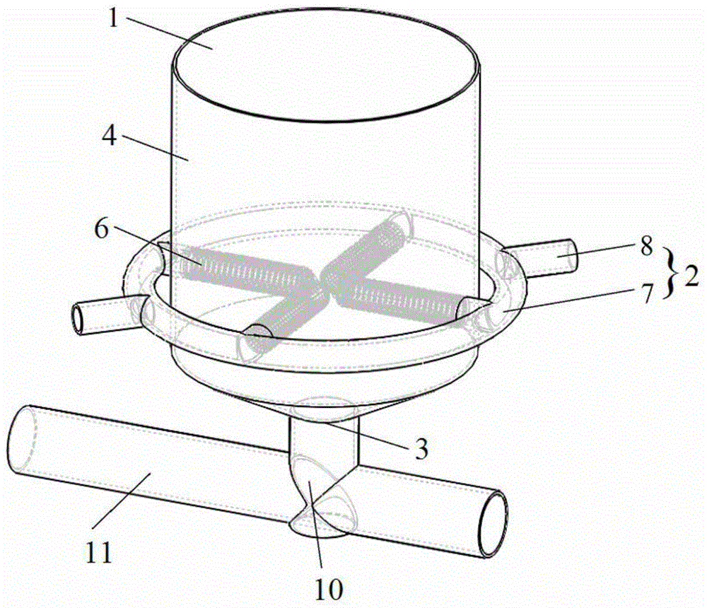 Injection desulfurization fluidization unit