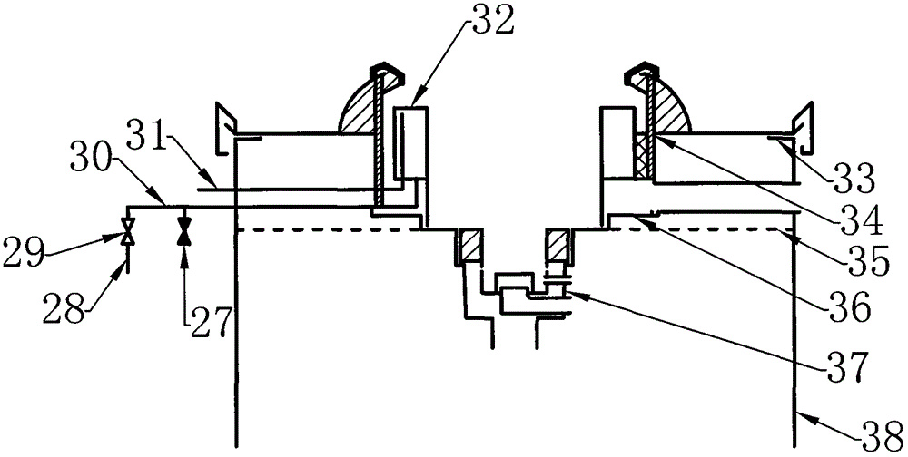 Noise-free waste-heat-regeneration commercial oil gas stove