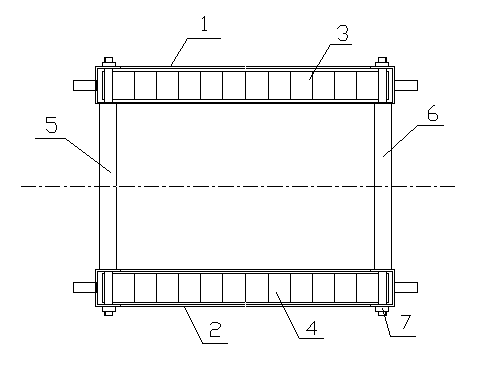 Steel pipe rack