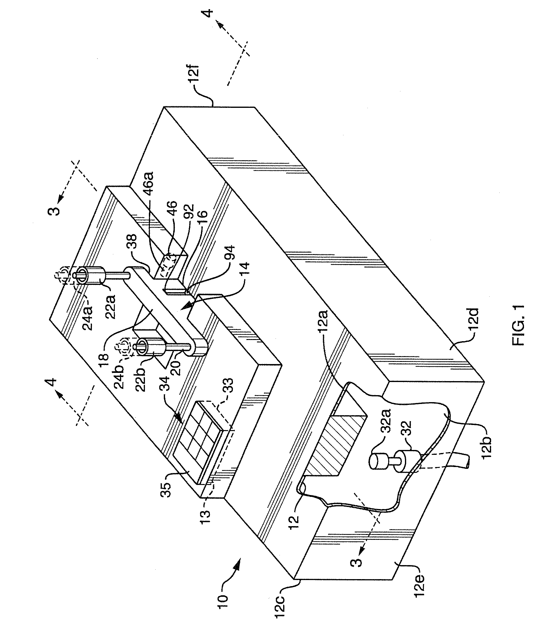 In-line microwave warming apparatus