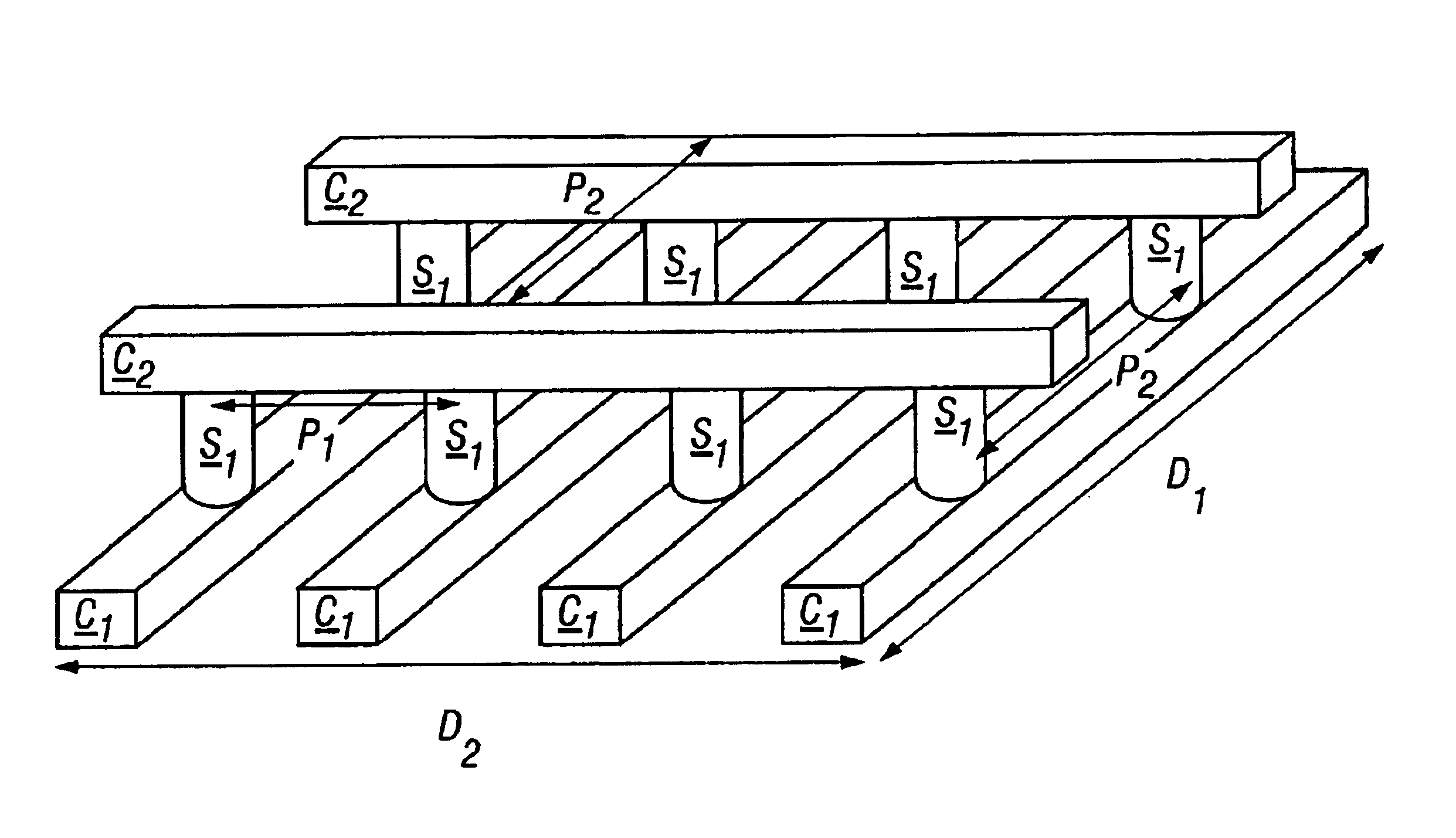 Method for making high density nonvolatile memory