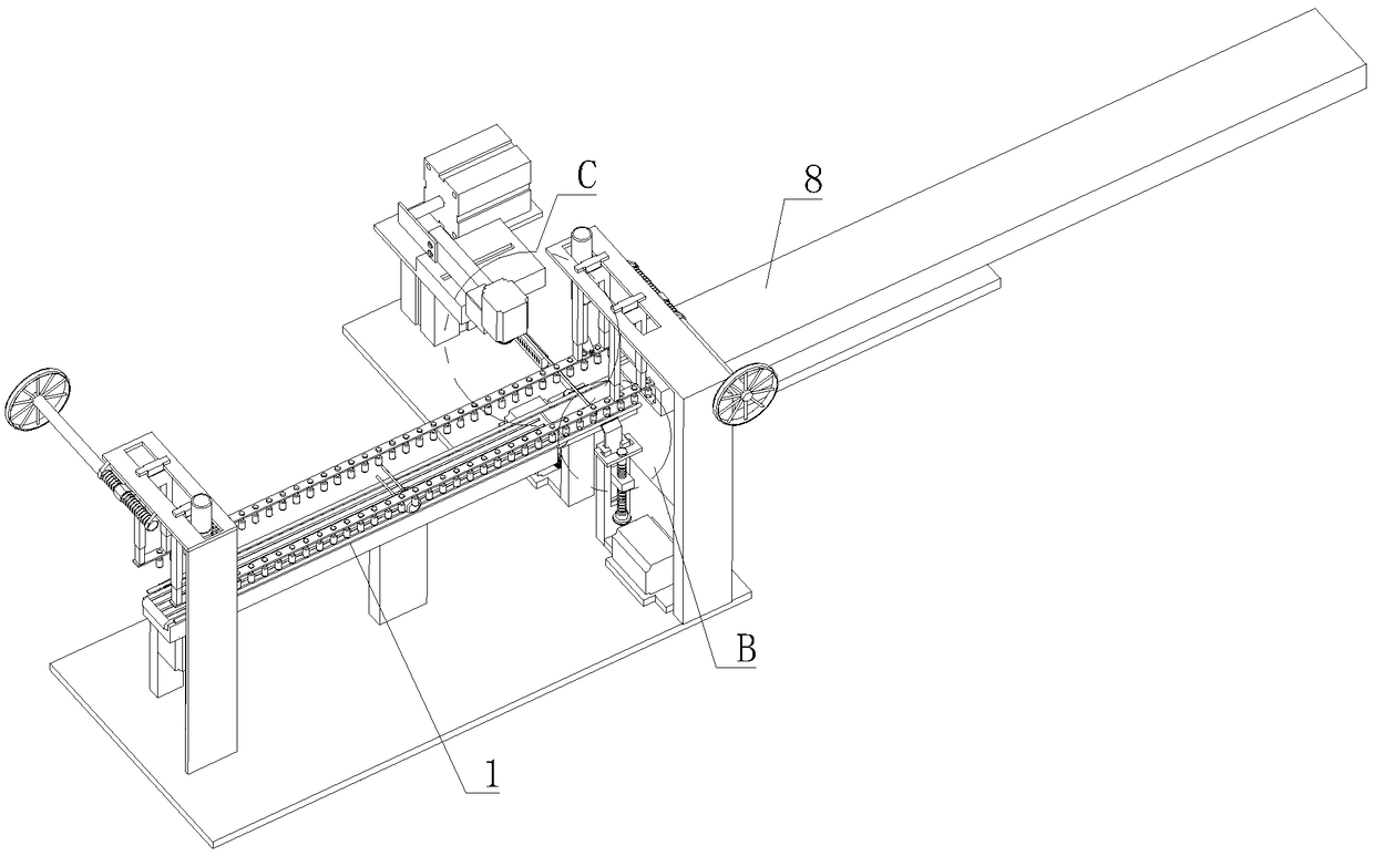 Packaging equipment applicable to semiconductor elements of different types and specifications