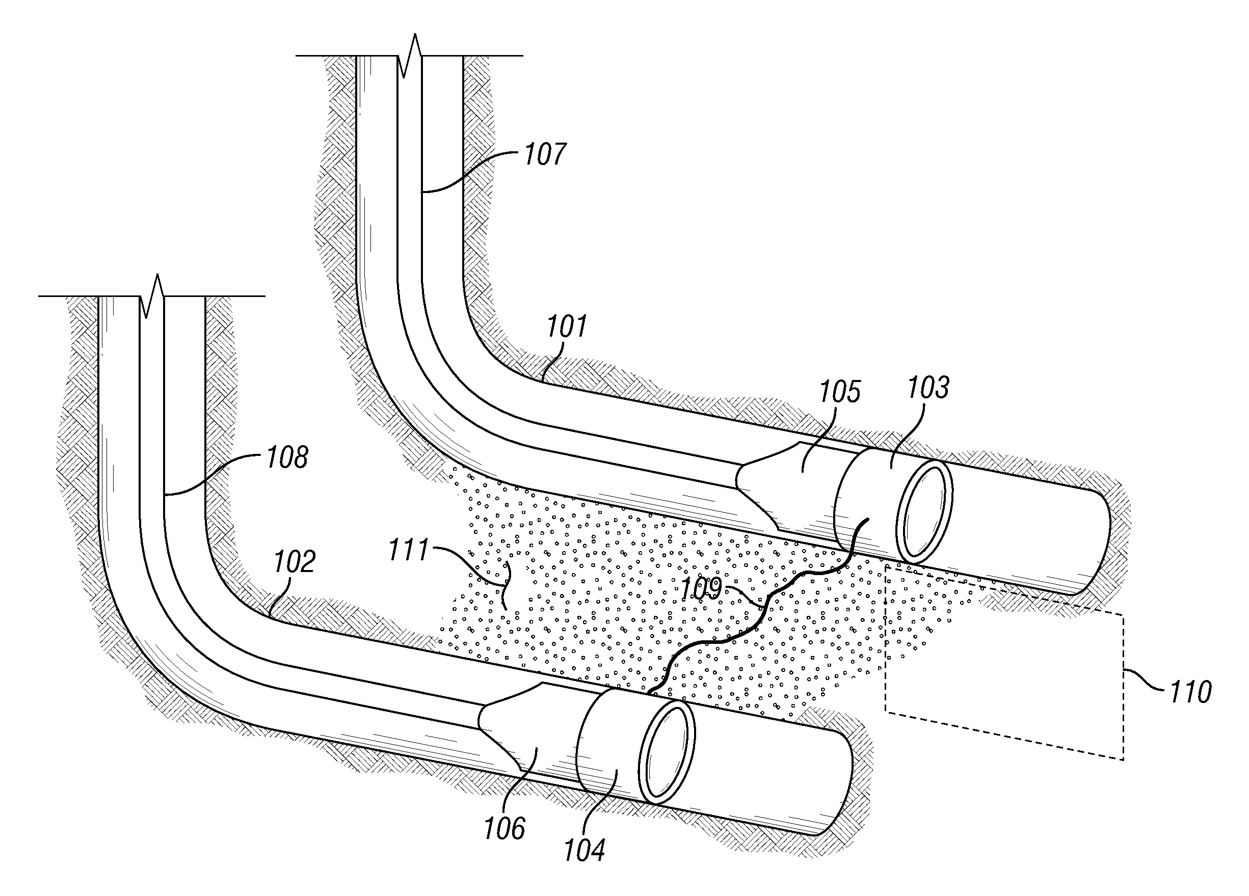 Electrofracturing formations