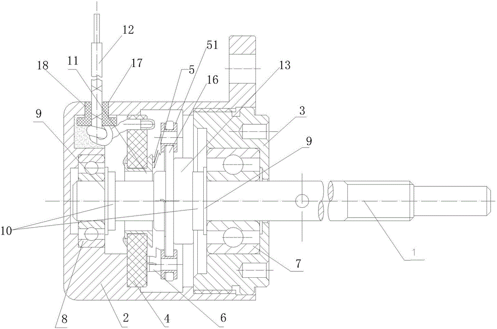 Miniature high precision angle sensor