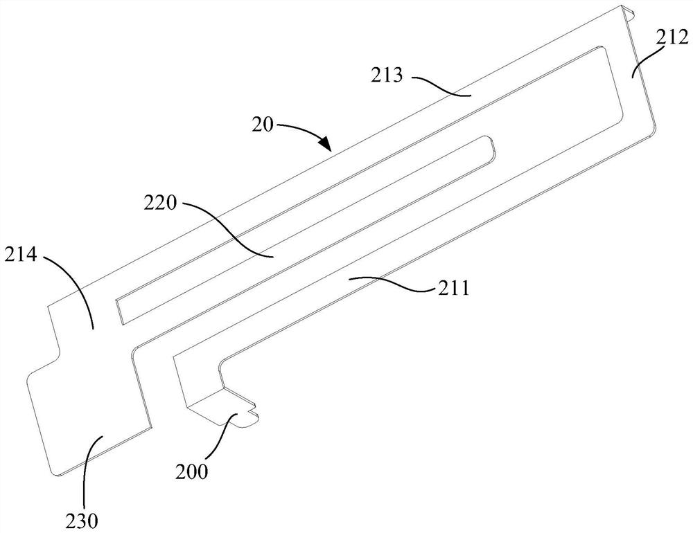 Multi-frequency built-in antenna and wireless terminal