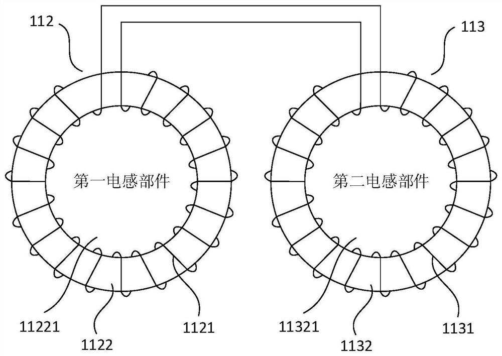 Gate resonant part and gate resonant device