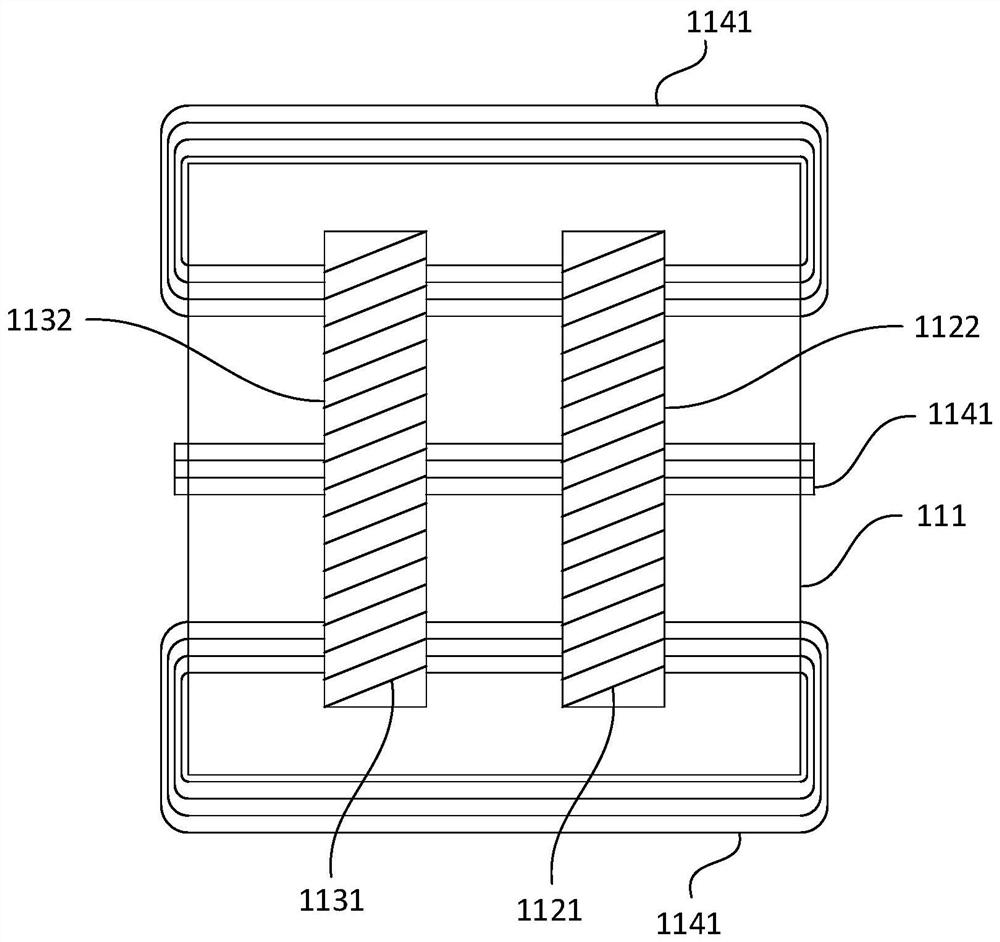 Gate resonant part and gate resonant device