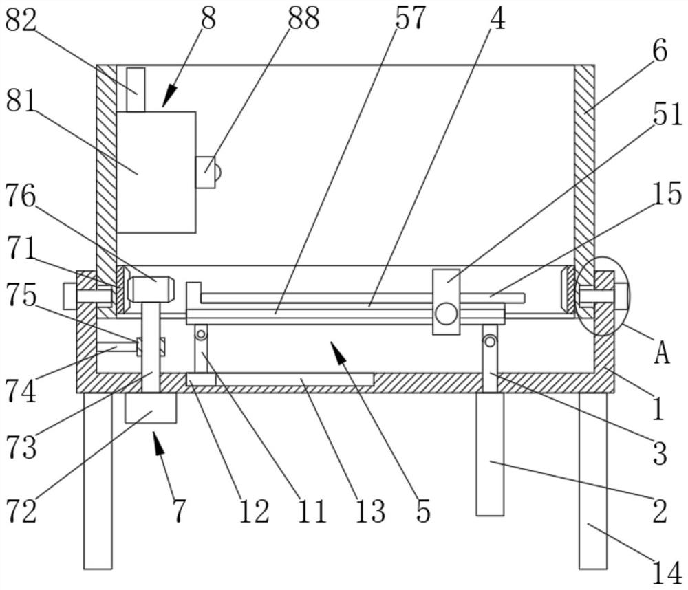 Convenient operation jig for testing visual angle of display screen