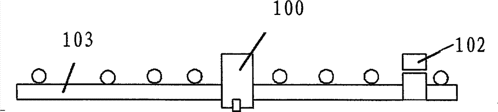 Semiconductor processing device and nozzle structure used in same