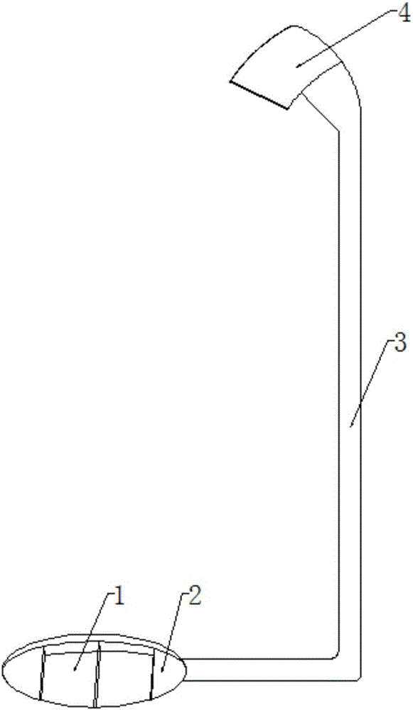 Wire retractor for endoscopic skull base surgery and method