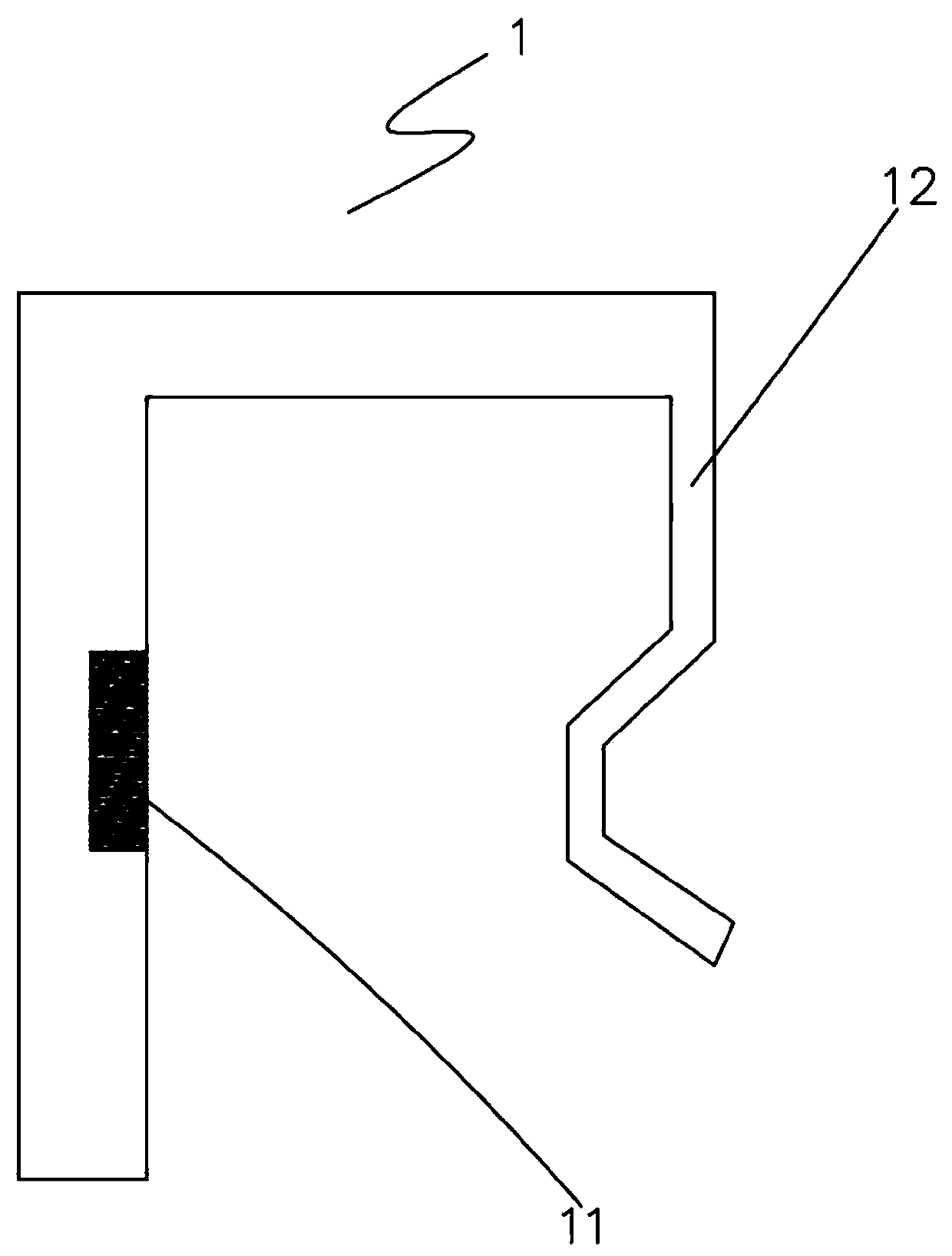 Bus duct connector temperature real-time detection system and method