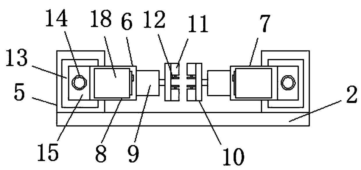 Conveniently-maintained all-direction rotary mechanism for part machining of braiding machine