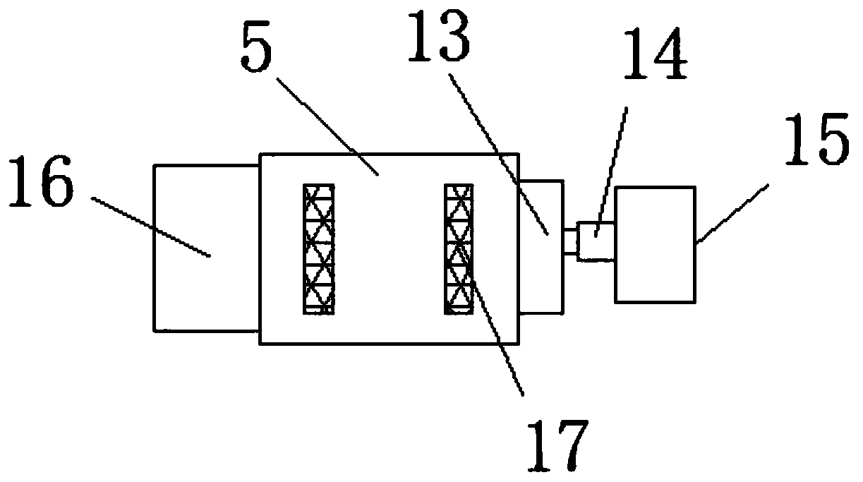 Conveniently-maintained all-direction rotary mechanism for part machining of braiding machine