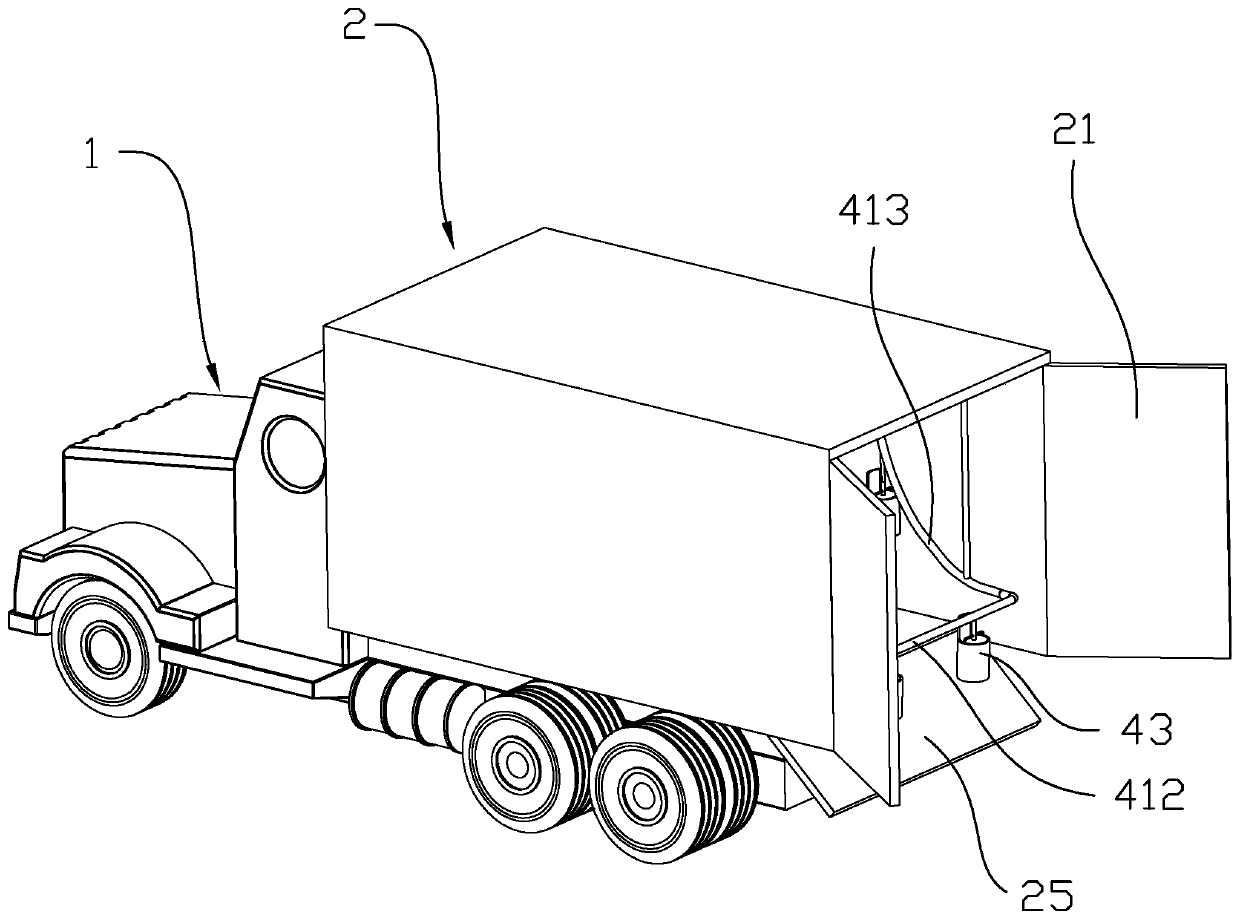 Smart sanitation truck