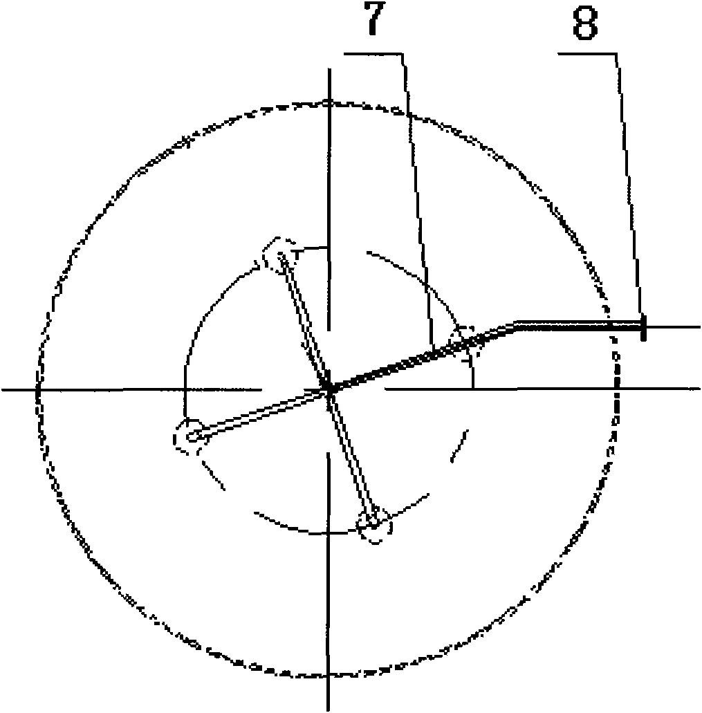 Distributed domestic sewage treatment reactor and treatment method thereof