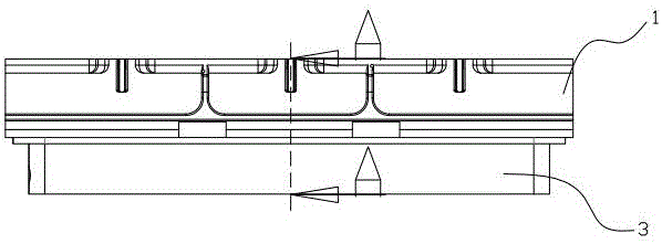 Cooling structure of busbar mold