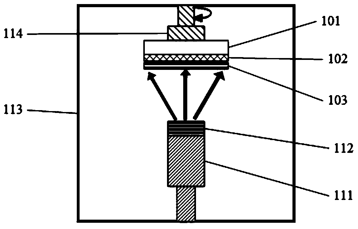 A kind of preparation method of molybdenum disulfide film