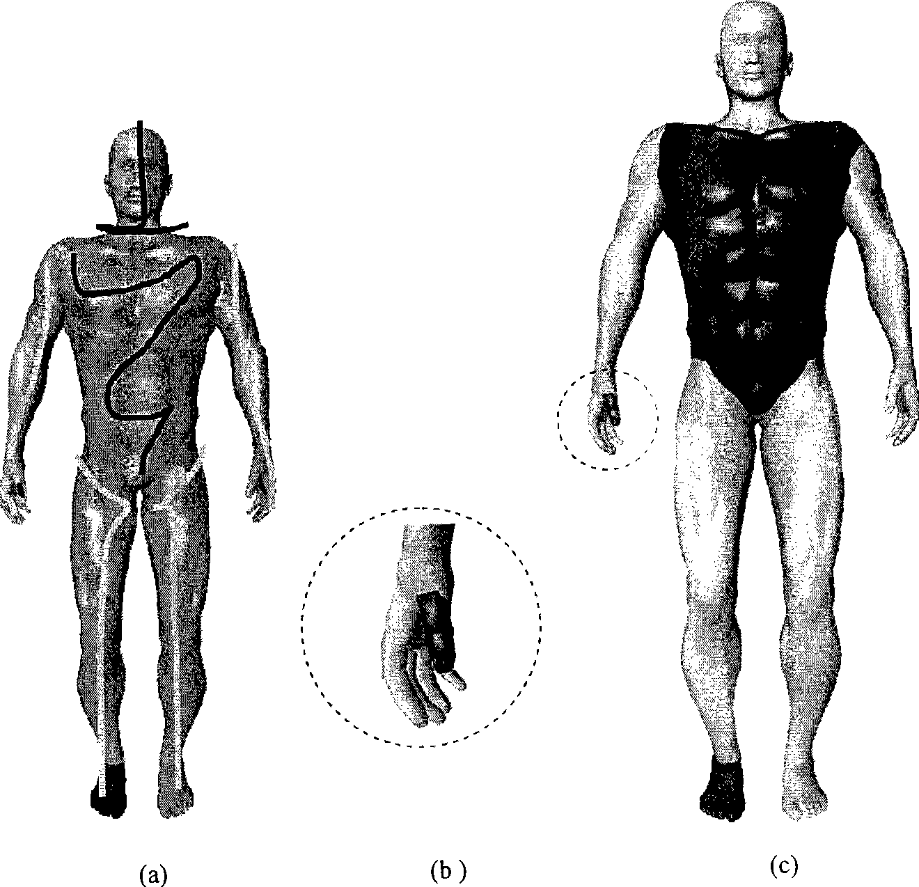 Stroke type interaction method for real-time partition of three-dimensional gridding model