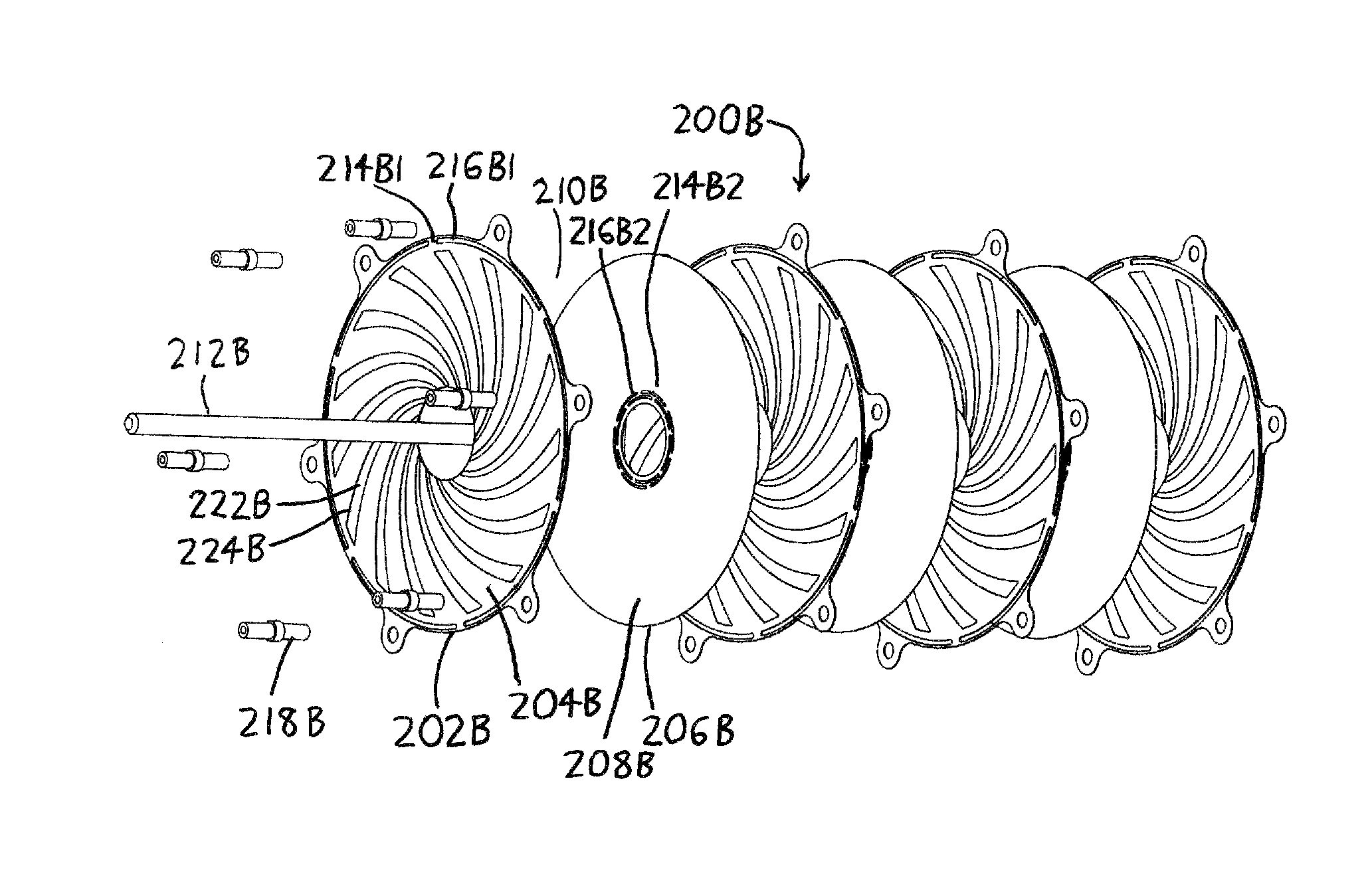 Self-conforming plates for capacitive machines such as electrostatic motors and generators