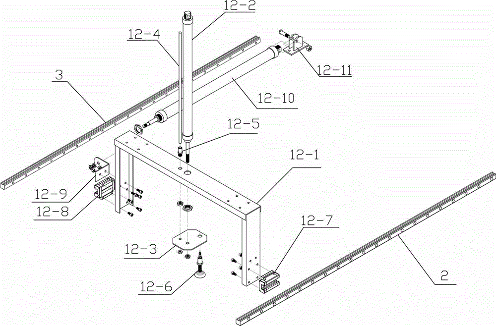 A kind of taking and feeding sheet and smoothing device of automatic sheet laying machine for bulletproof helmet