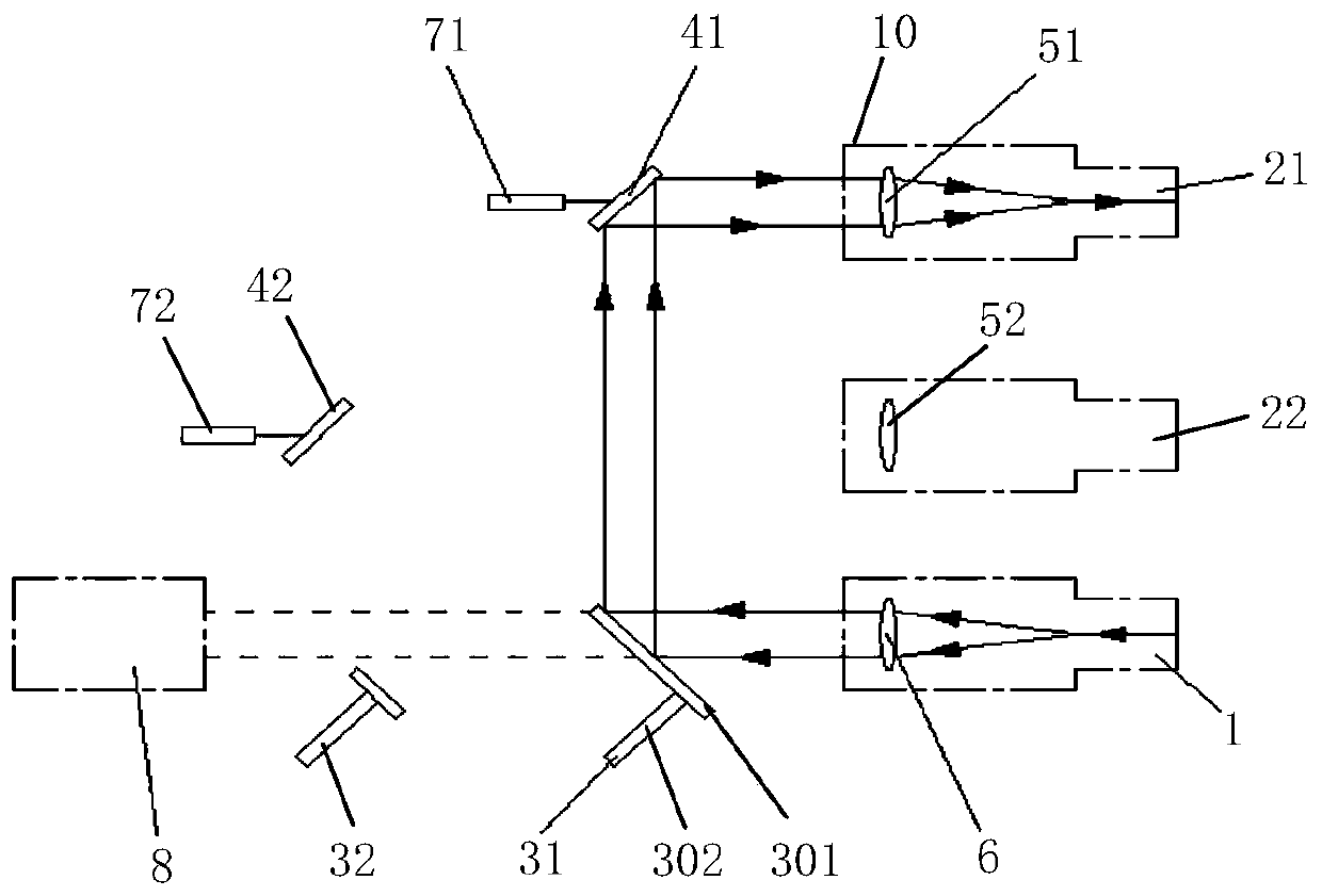 Laser optical shutter and laser