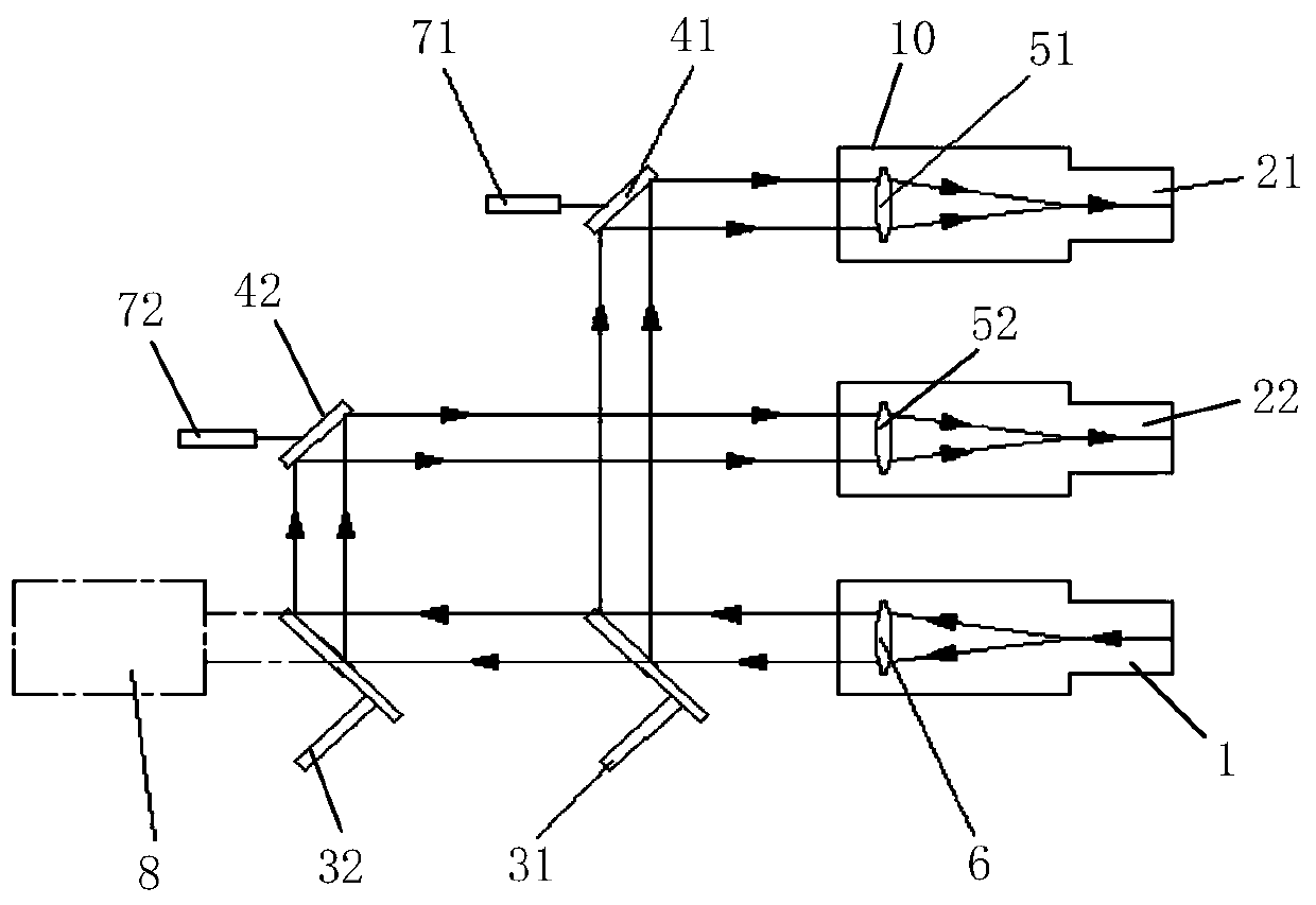 Laser optical shutter and laser