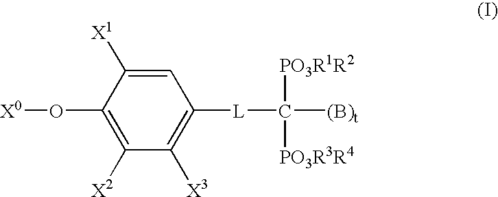 Methods of treating skin with diphosphonate derivatives