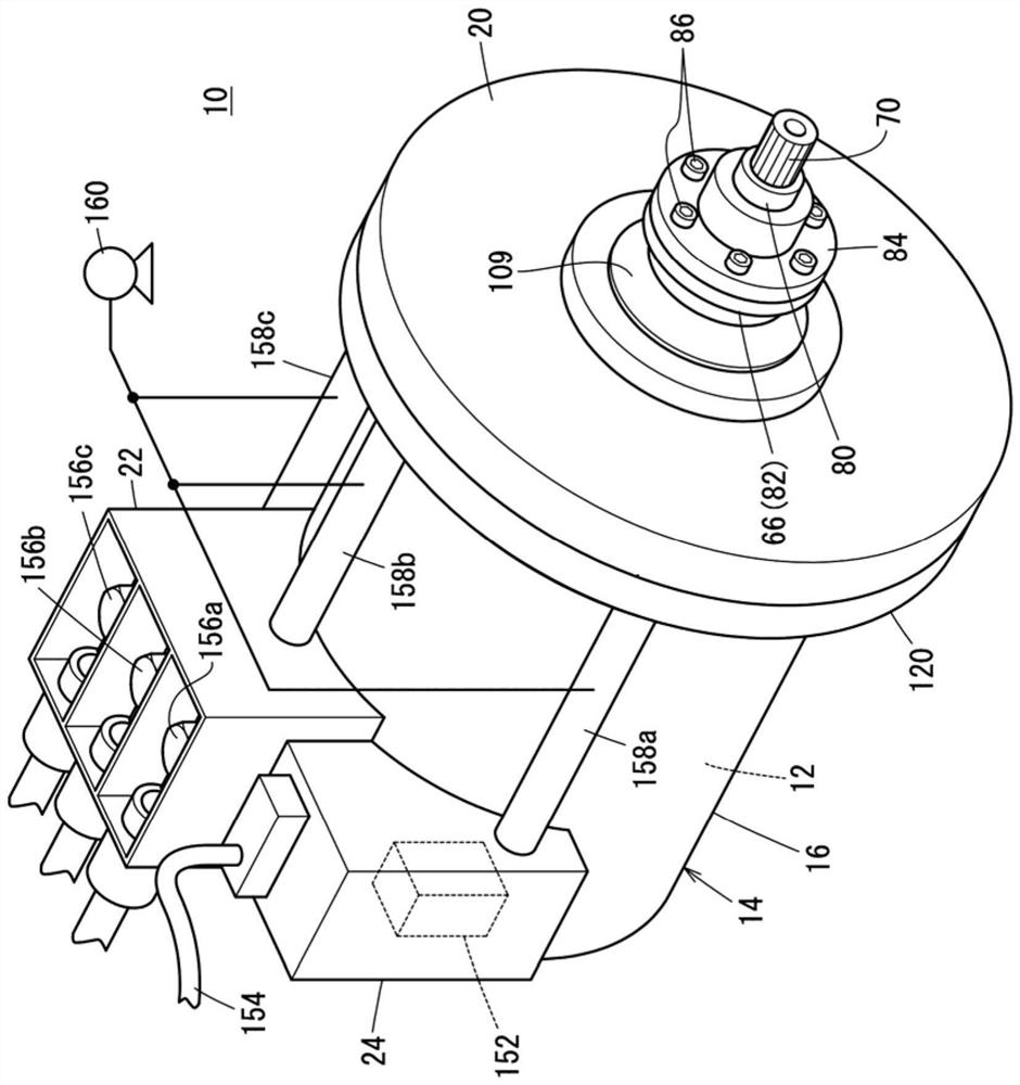 Rotating electric machine system