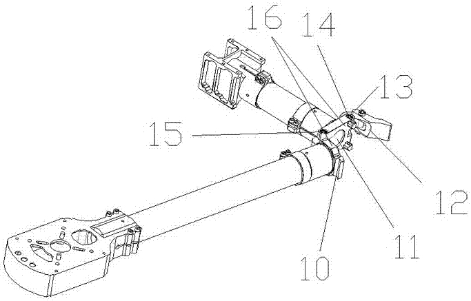 Multi-purpose multi-rotor foldable arm of agricultural unmanned aerial vehicle