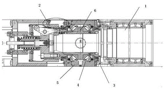 Sealing device for rolling mill CVC shifting roller coupling mechanism