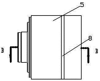 Sealing device for rolling mill CVC shifting roller coupling mechanism