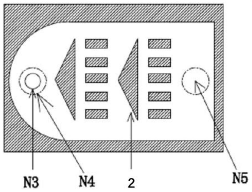 Process for synthesizing nitro diether by adopting narrow-distance parallel plate reactor