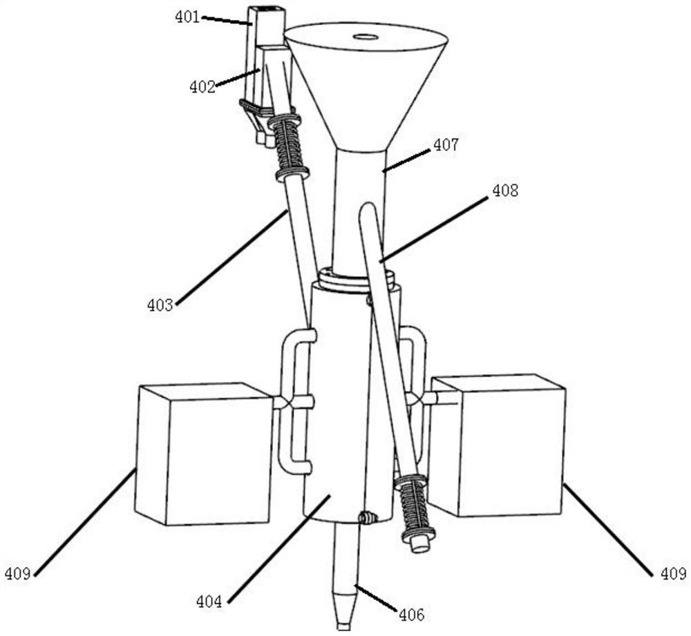 Device and method for microwave-enhanced fluidized phosphogypsum dehydration