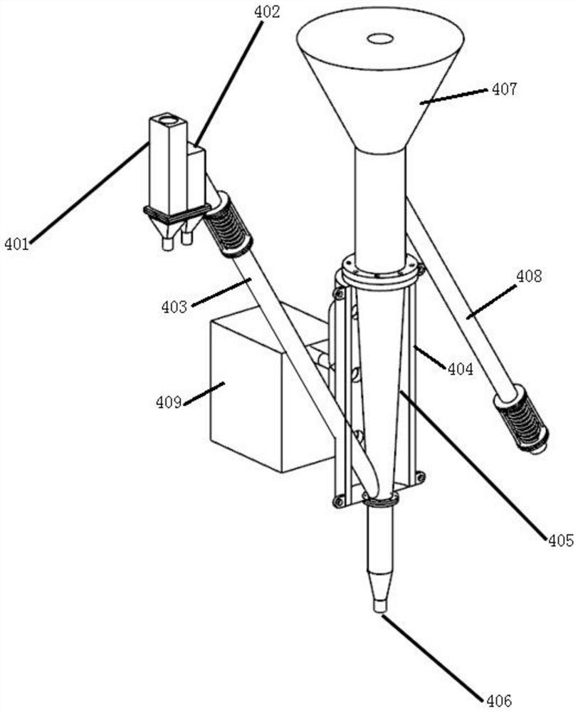 Device and method for microwave-enhanced fluidized phosphogypsum dehydration