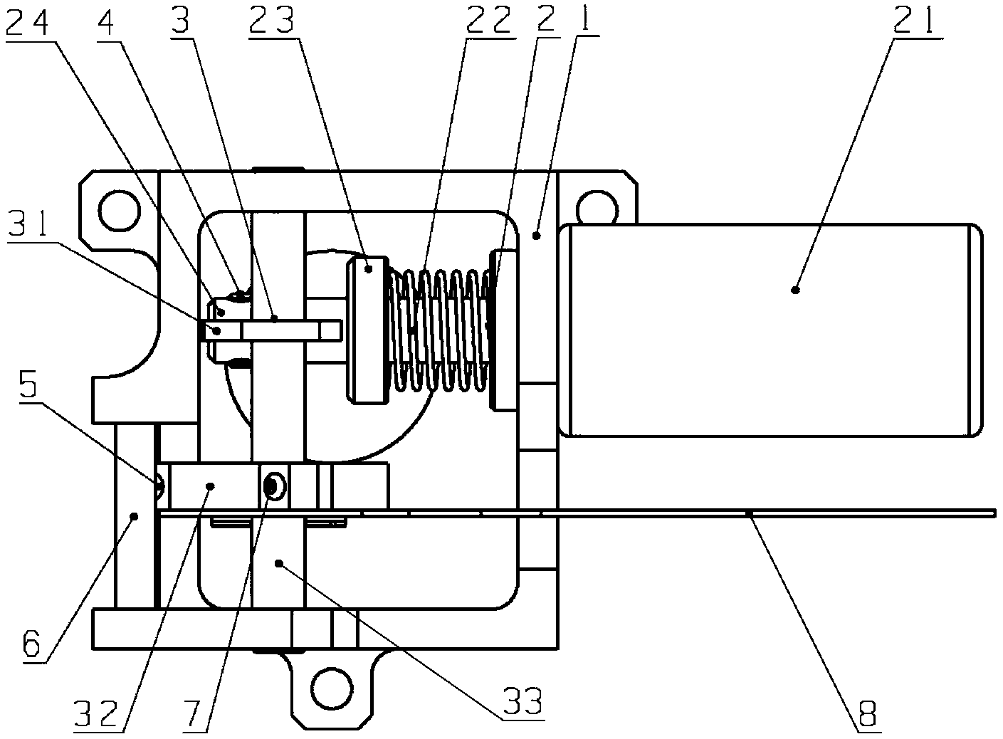 Non-uniformity correction device for infrared camera