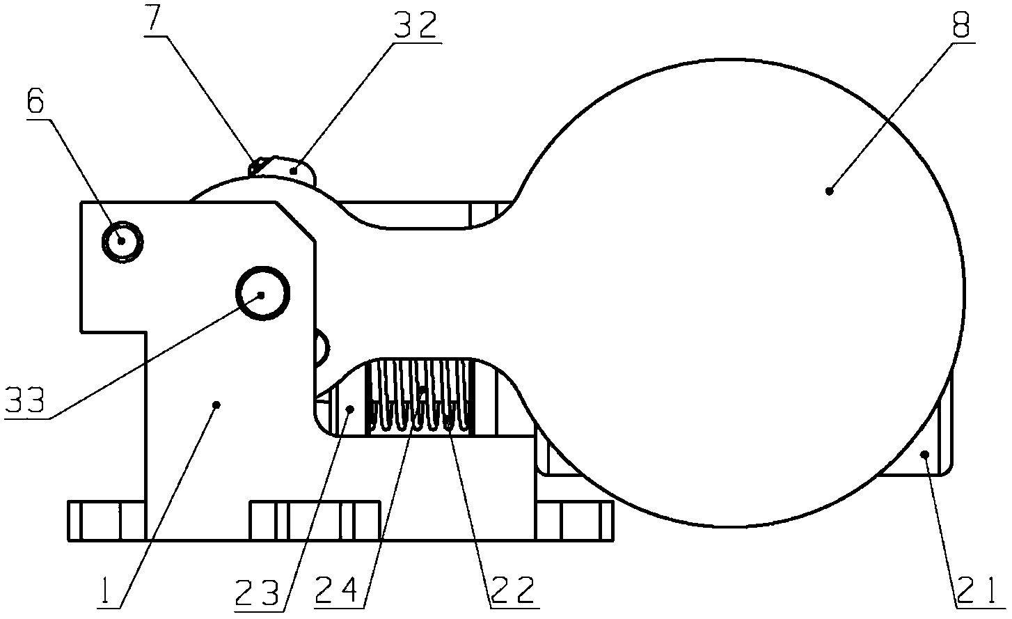 Non-uniformity correction device for infrared camera