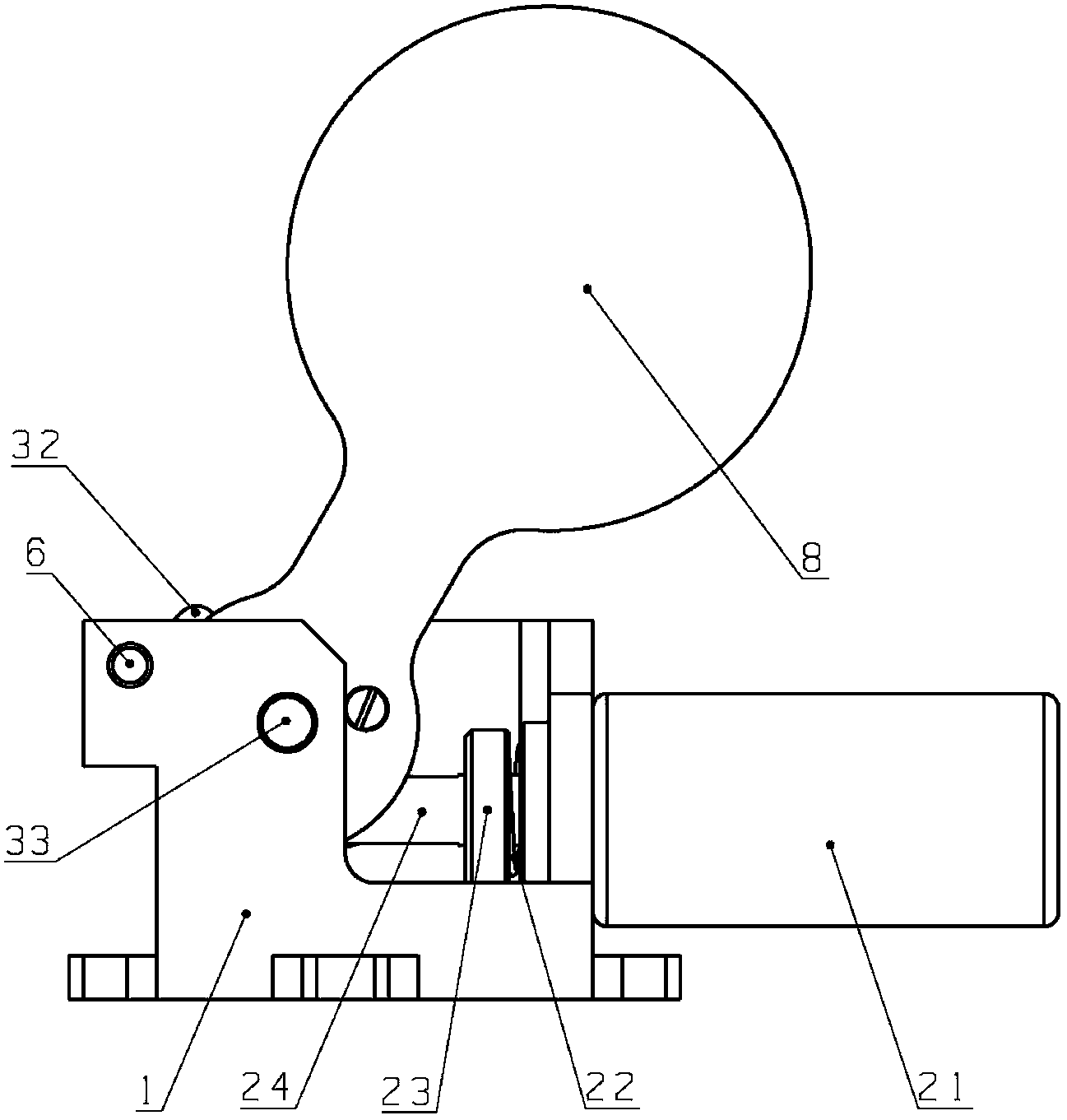 Non-uniformity correction device for infrared camera