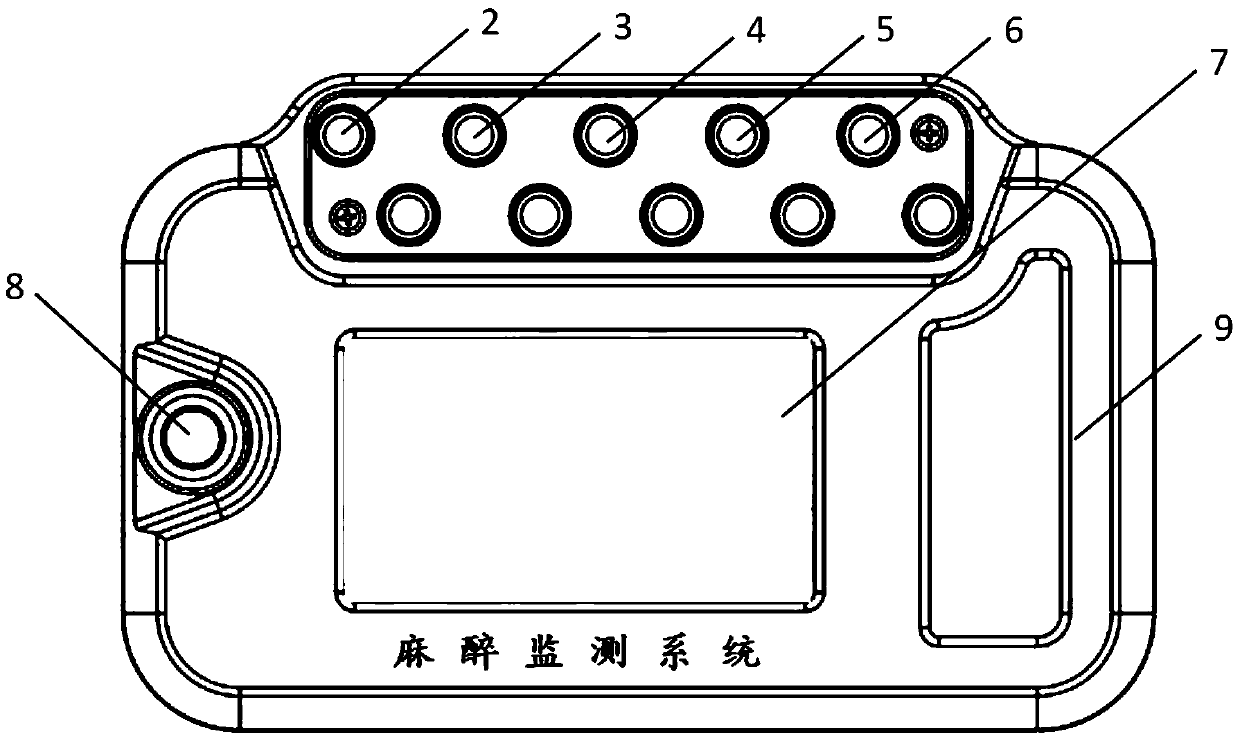 Intelligent medical monitoring device for anesthesia depth