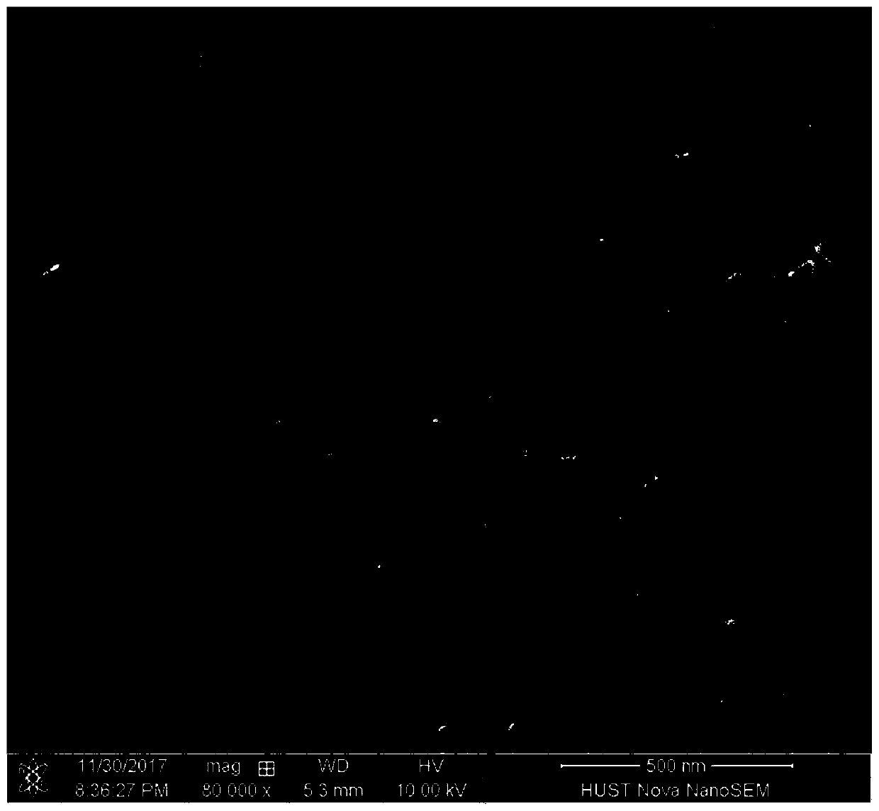 A single-component electroluminescent white light device and its preparation method