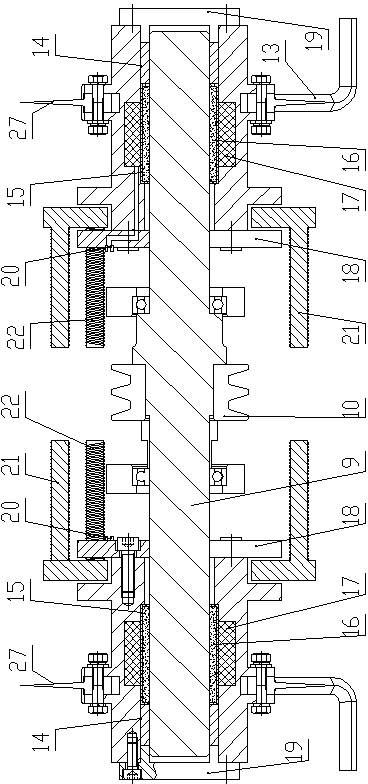 Intelligentized intra-row and intra-plant weeding device for crops in seedling stage